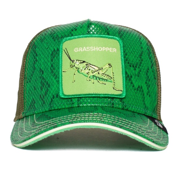 NIB Limited Edition Goorin Brothers Grasshopper Trucker Hat - Picture 2 of 7